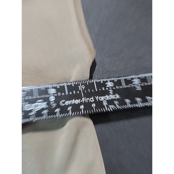 Chico's Women's Tunic Top Shirt Olive Green Stretchy Flowy Short Size Small 0 - Picture 12 of 13